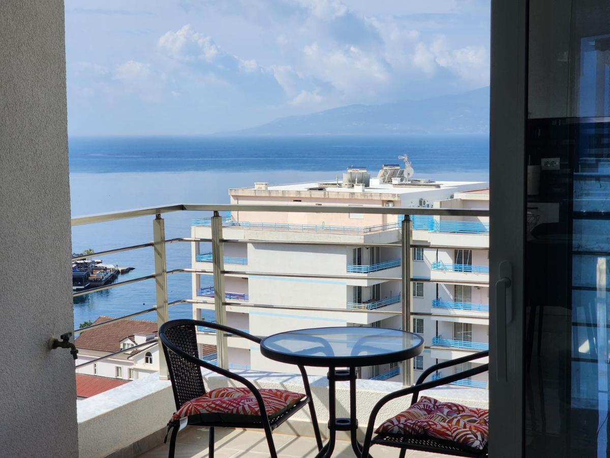 Amazing Sea View Apartment Sarande Luaran gambar